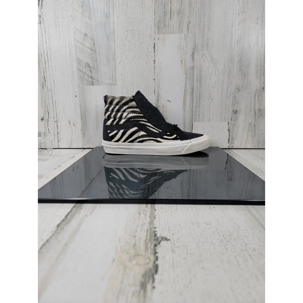 Vans Sk8 Hi Dx Anaheim Factory Collection Zebra Fur Men's Size 8